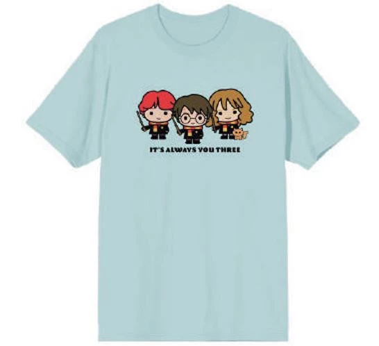 Bioworld Harry Potter You Three On Celadon T-shirt 3 Bioworld Harry Potter You Three On Celadon T-shirt