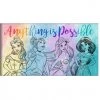 Silver Buffalo Disney Princess Anything Is Possible Watercolor Framed Gel Coat MDF Wall Art
