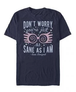 FifthSun Movies Harry Potter Just As Sane As Luna T-shirt