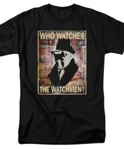 Trevco Who Watches The Watchmen Adult Fitted T-shirt DC Comics