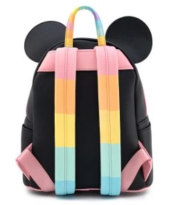Loungefly Mickey Mouse Pastel Rainbow Mini Backpack
