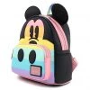 Loungefly Mickey Mouse Pastel Rainbow Mini Backpack