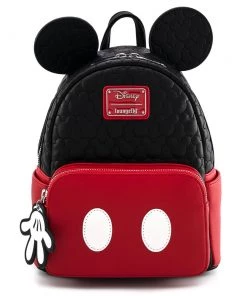 Loungefly X Disney Mickey Mouse Quilted Cosplay Mini Backpack