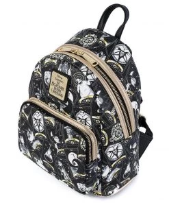 Loungefly Disney The Nightmare Before Christmas Tarot Card AOP Mini Backpack