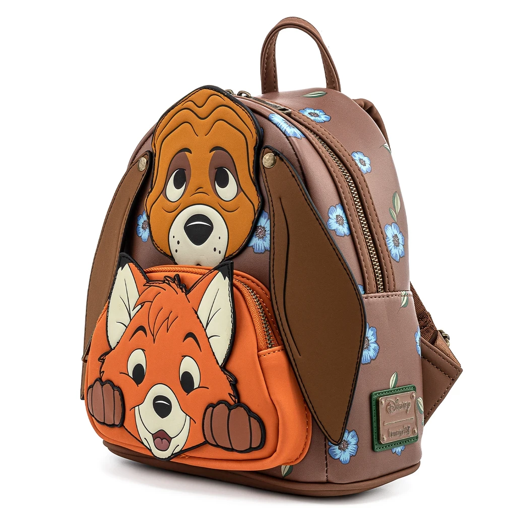 Loungefly Fox And Hound Tod And Copper Mini Backpack 4 Loungefly Fox And Hound Tod And Copper Mini Backpack
