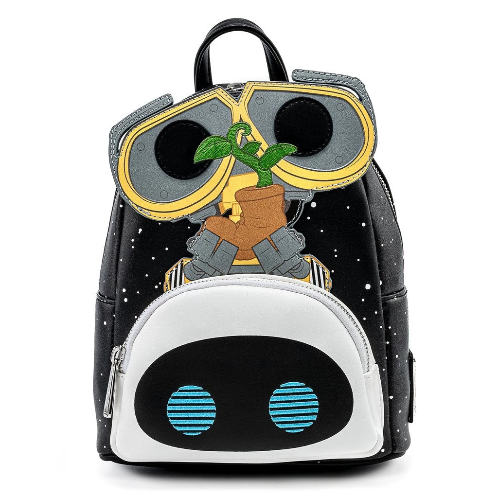Loungefly Pixar Wall-E Eve Earth Day Cosplay Mini Backpack 3 Loungefly Pixar Wall-E Eve Earth Day Cosplay Mini Backpack