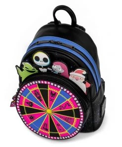 Loungefly Disney Nightmare Before Christmas Oogie Boogie Wheel Mini Backpack