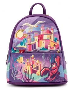 Loungefly Disney Ariel Castle Collection Mini Backpack