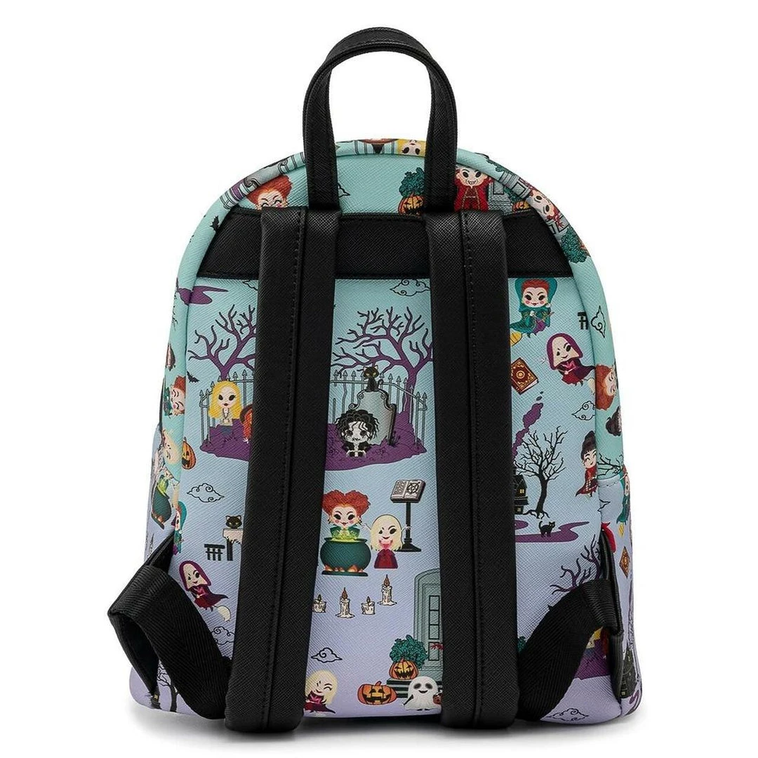 Loungefly Disney Hocus Pocus Scene All Of Print Mini Backpack 5 Loungefly Disney Hocus Pocus Scene All Of Print Mini Backpack