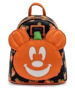 Loungefly Disney Mick-o-Lantern Mini Backpack