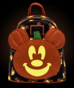 Loungefly Disney Mick-o-Lantern Mini Backpack
