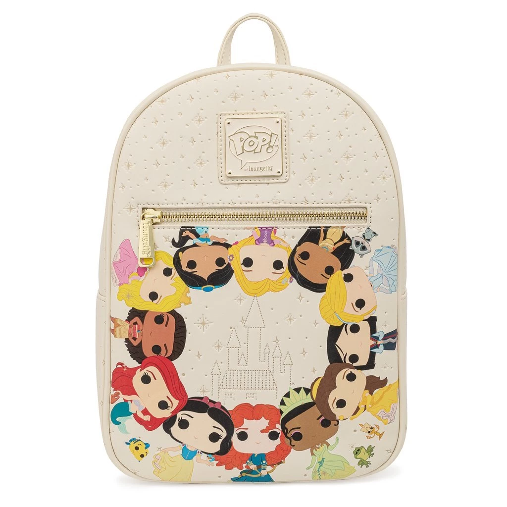 POP! Loungefly Disney Princess Circles Mini Backpack 3 POP! Loungefly Disney Princess Circles Mini Backpack