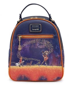 Loungefly Pixar Coco Marigold Bridge Mini Backpack