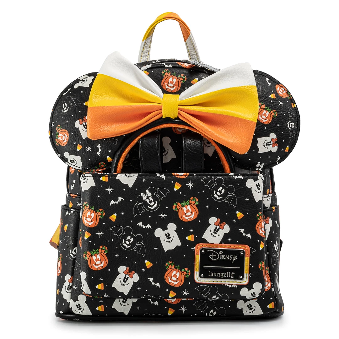 Loungefly Disney Spooky Mickey Mouse Mini Backpack And Headband Set 3 Loungefly Disney Spooky Mickey Mouse Mini Backpack And Headband Set