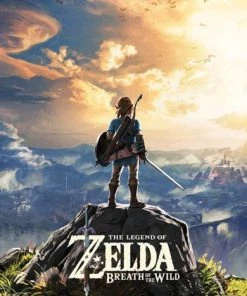 Silver Buffalo The Legend Of Zelda: Breath Of The Wild - Sunset - Ready Framed Canvas