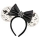 Loungefly - Disney Steamboat Willie Ears Bow Rope Piping Headband