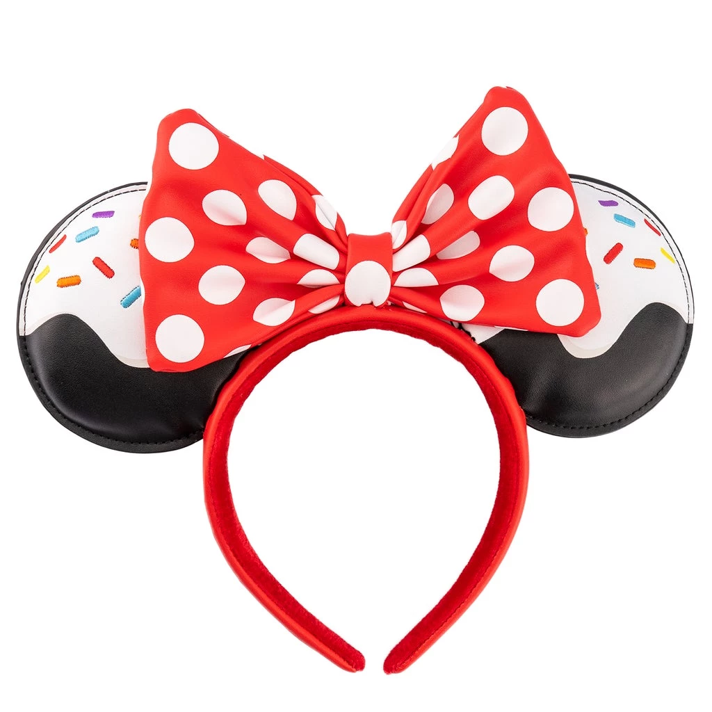Loungefly Minnie Mouse Oh My! Sweets Sprinkle Ears Headband 3 Loungefly Minnie Mouse Oh My! Sweets Sprinkle Ears Headband