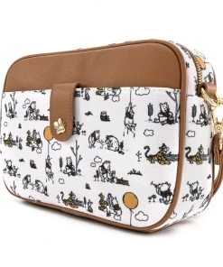 Loungefly Winnie The Pooh Line Drawing Crossbody