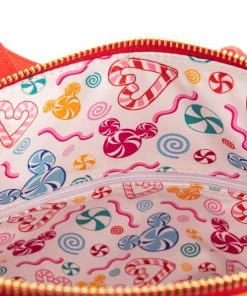 Loungefly Disney Seasonal Ginger Bread Aop Crossbody Bag