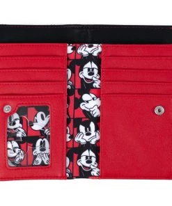 Loungefly Mickey Mouse Quilted Cosplay Flap Wallet
