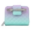 Loungefly Disney The Little Mermaid Ombre Zip Around Wallet