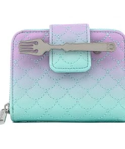 Loungefly Disney The Little Mermaid Ombre Zip Around Wallet