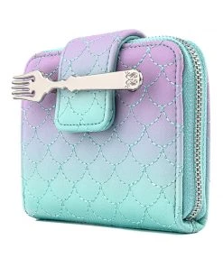 Loungefly Disney The Little Mermaid Ombre Zip Around Wallet