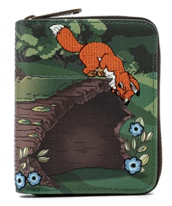 Loungefly Disney Fox And Hound Tod And Copper Wallet