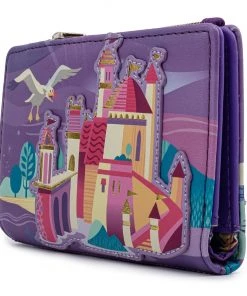 Loungefly Disney The Little Mermaid Ariel Castle Flap Wallet