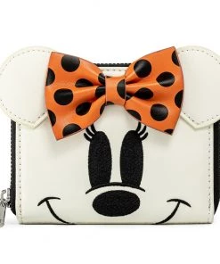 Loungefly Disney Ghost Minnie Glow In The Dark Wallet