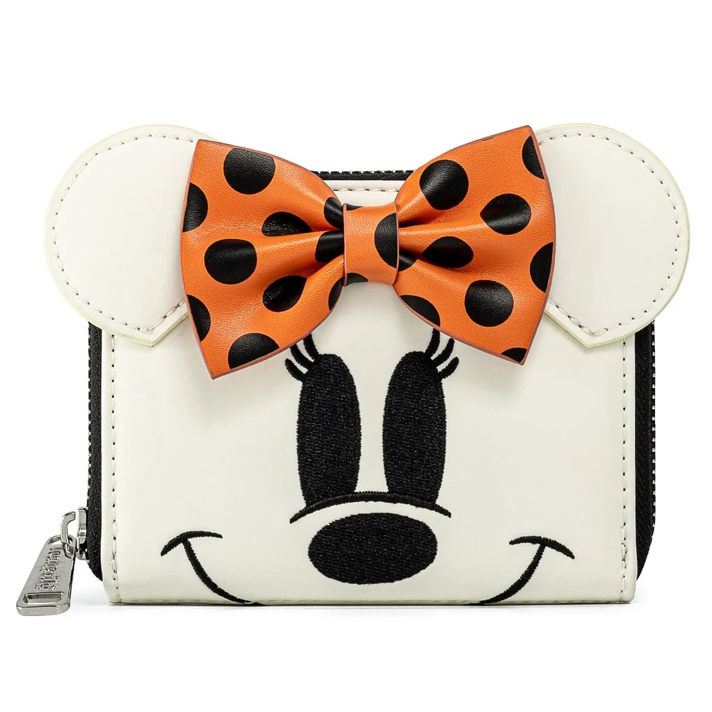 Loungefly Disney Ghost Minnie Glow In The Dark Wallet 3 Loungefly Disney Ghost Minnie Glow In The Dark Wallet