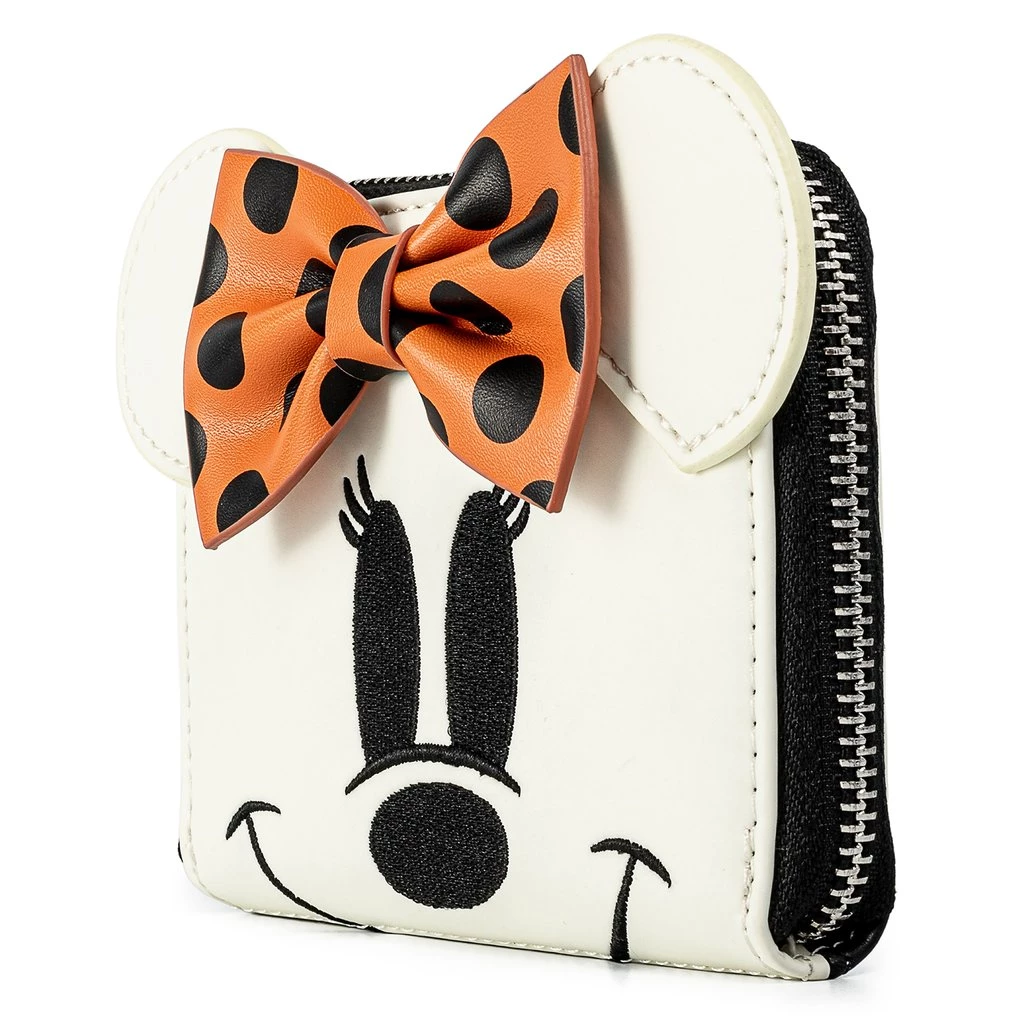 Loungefly Disney Ghost Minnie Glow In The Dark Wallet 5 Loungefly Disney Ghost Minnie Glow In The Dark Wallet