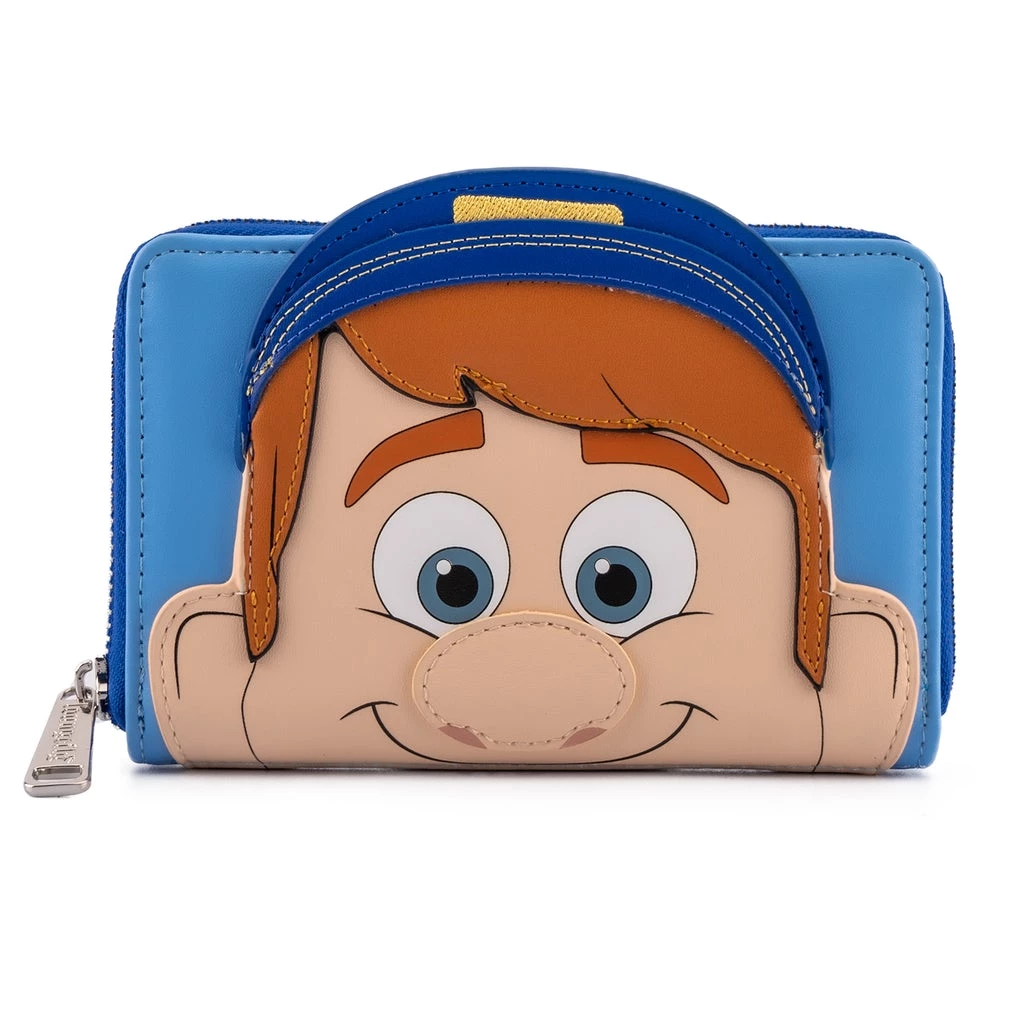 Loungefly Wreck-It Ralph Fix It Felix Zip-Around Wallet 3 Loungefly Wreck-It Ralph Fix It Felix Zip-Around Wallet