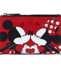 Loungefly Disney Mickey And Minnie Valentines Flap Wallet