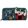 Loungefly Disney Villains Queen Of Hearts Scene Series Zip-Around Wallet