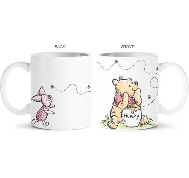 Silver Buffalo Winnie The Pooh But First Hunny 20Oz Ceramic Mug 3 Silver Buffalo Winnie The Pooh But First Hunny 20Oz Ceramic Mug