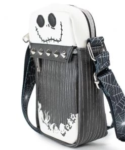 Buckle-Down Disney The Nightmare Before Christmas Jack Expression Women's Crossbody Wallet