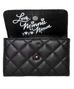 Buckle-Down Minnie Mouse Bow Women's Fold Over Wallet