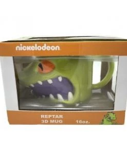 Surreal Entertainment Nickelodeon Rugrats Reptar 3D Molded Coffee Mug