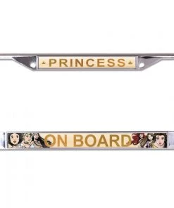 Wincraft Disney Princess License Plate Frame S/L Printed