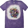 Simply Sweet Tees Halloween Freddy Bleached T-Shirt 1 Simply Sweet Tees Halloween Freddy Bleached T-Shirt