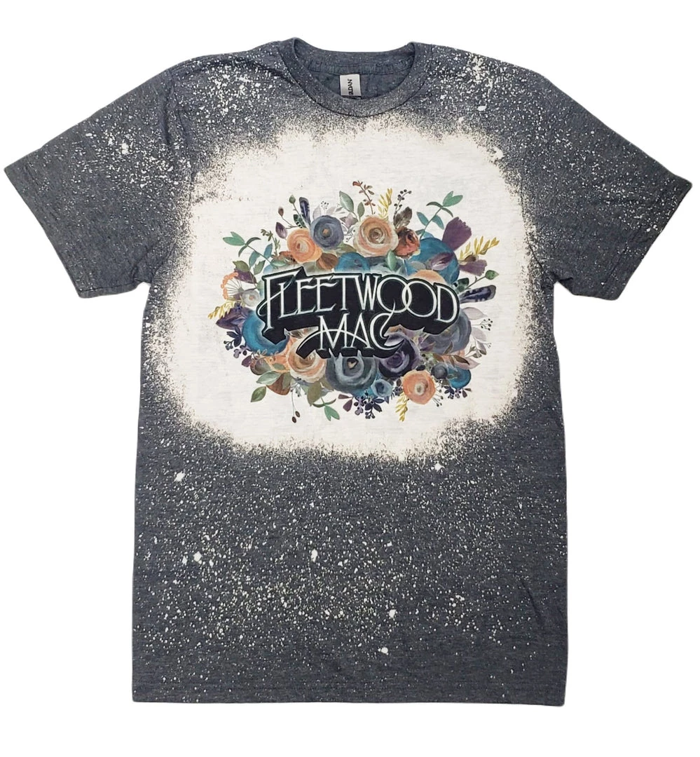 Simply Sweet Tees T-shirts Fleetwood Mac Bleached T-shirt 3 Simply Sweet Tees T-shirts Fleetwood Mac Bleached T-shirt