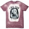Simply Sweet Tees Beg Your Parton Bleached T-shirt
