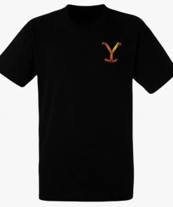Changes Yellowstone Text Brand Dutton Ranch Logo T-shirt T-shirts
