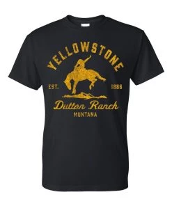 Changes Apparel Yellowstone Men's Bucking Bronco T-Shirt