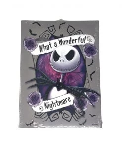 Silver Buffalo NBC- Jack Wonderful Nightmare Magnetic 7.5in X 10in Canvas Wall Art