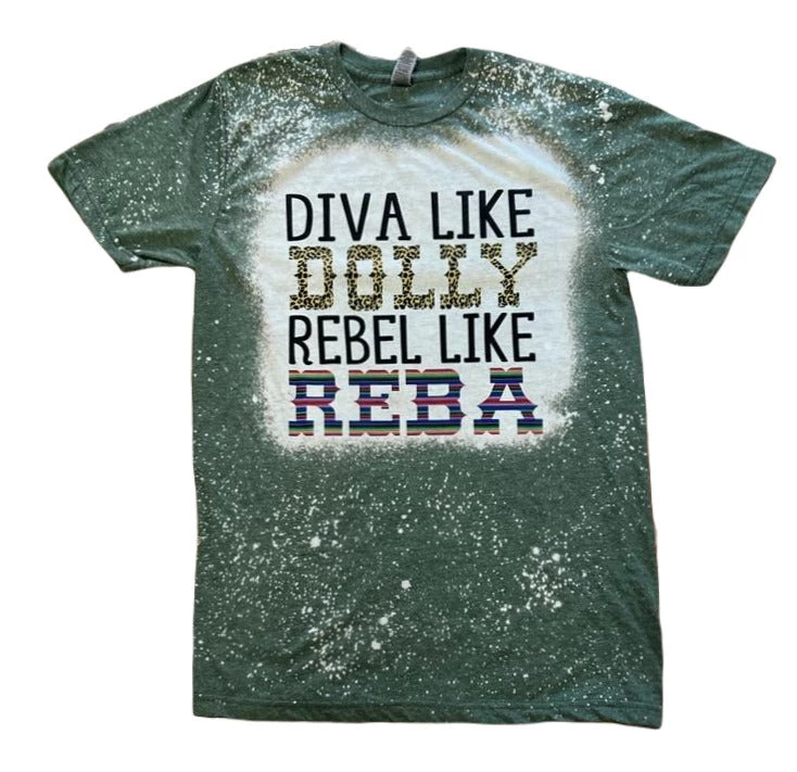 Simply Sweet Tees Apparel Diva Like Dolly Bleach T-shirt 3 Simply Sweet Tees Apparel Diva Like Dolly Bleach T-shirt