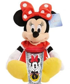 Jerry Leigh Disney Minnie Mouse Valentine's Day Gift Set - Plush 17" & Tervis Tumbler Bundle 16oz