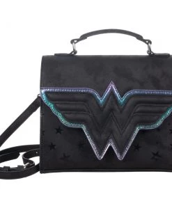 Bioworld Wonder Woman 1984 Iridescent PU Satchel Handbag