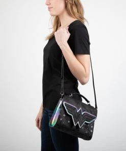 Bioworld Wonder Woman 1984 Iridescent PU Satchel Handbag